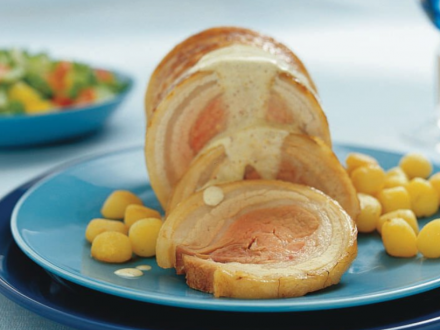 rollade mosterdroomsaus